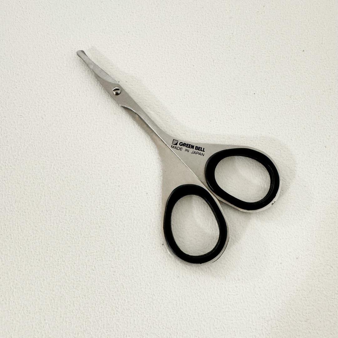 일본 고급 그린벨 장인 코털가위 - 코털 제거 눈썹 잔머리 콧털 가위