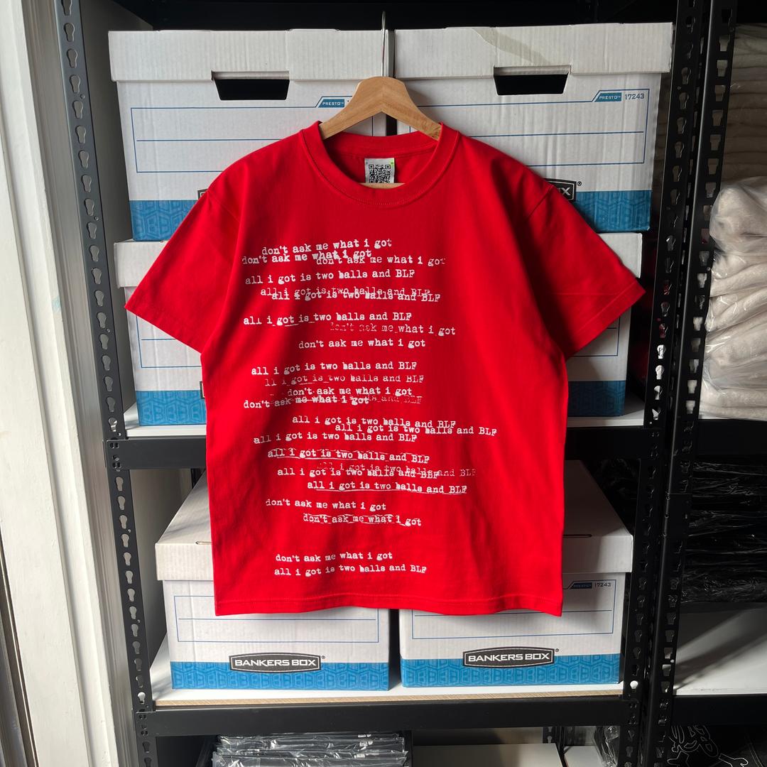 Don't ask me.. T-shirts [ Red ]