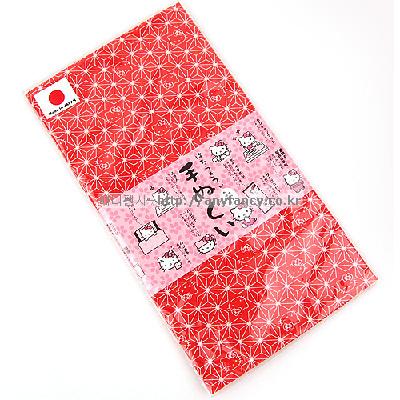 전통키티다용도천-레드