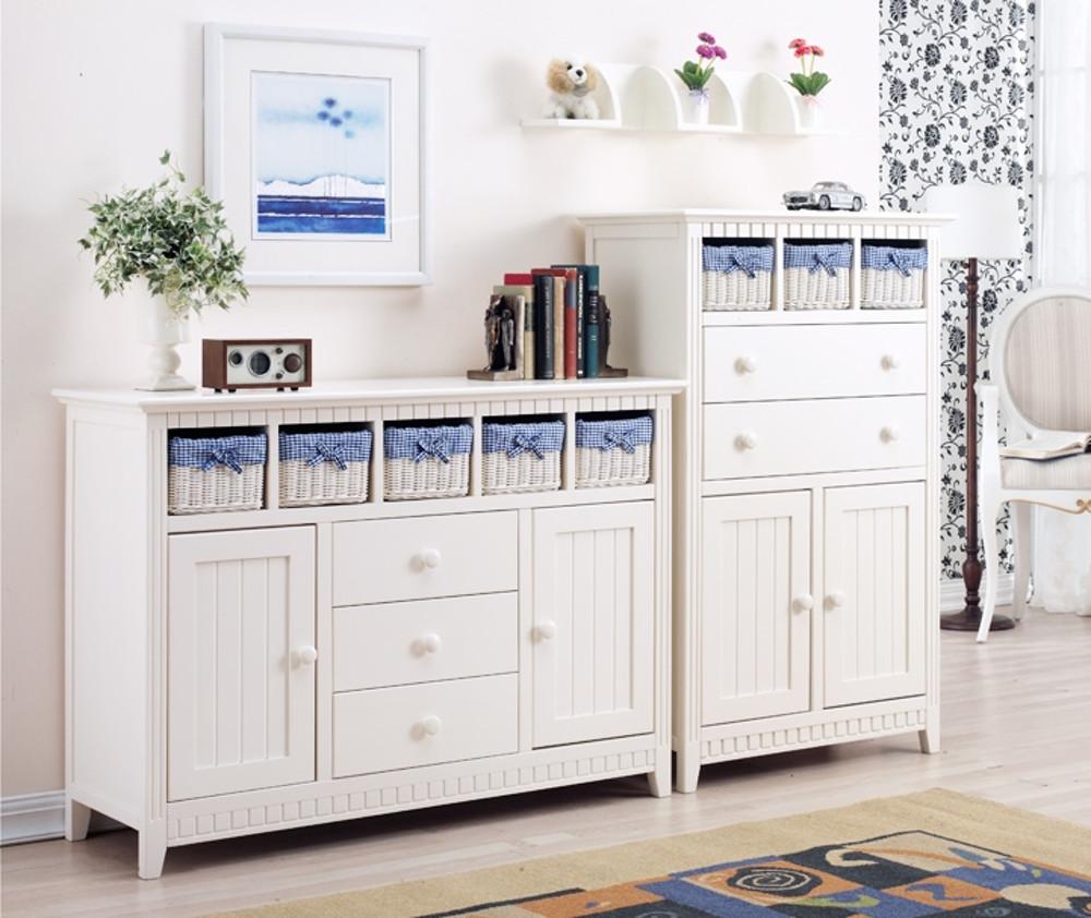 에보니아 체스트34 라탄 서랍장 수납장 거실 침실 다용도