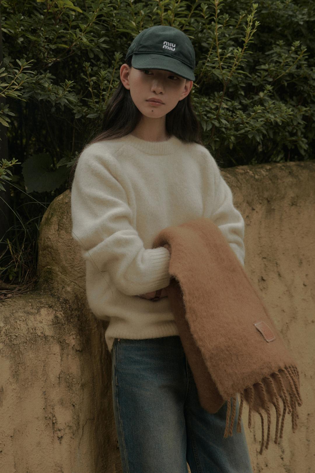 ALEPH ALPACA ROUND KNIT_IVORY