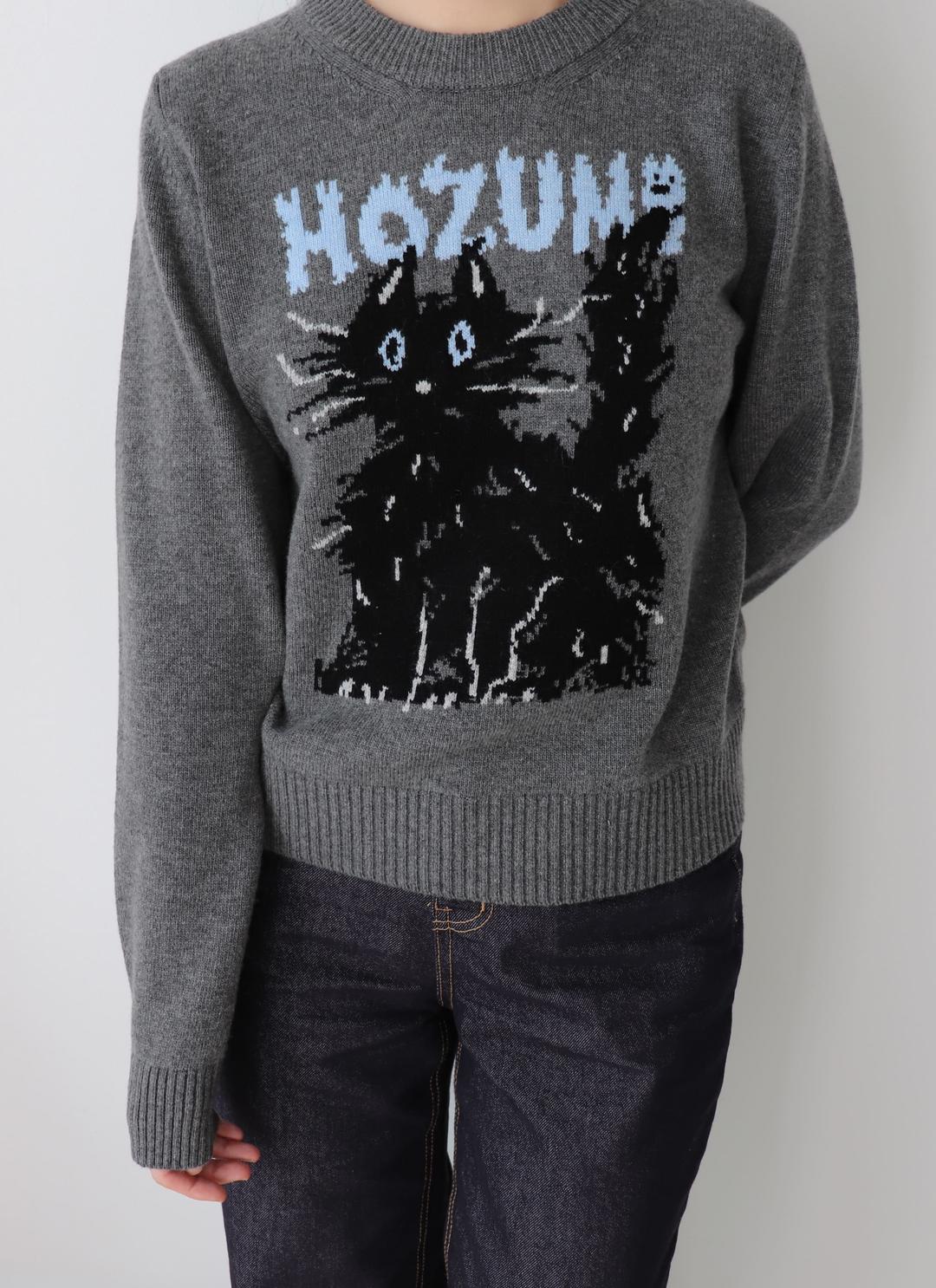 퍼지캣 캐시미어 니트 (그레이)