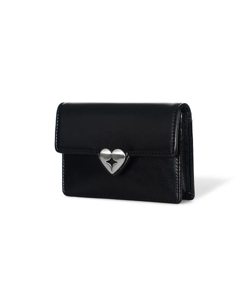 HEARTY NAME POCKET - BLACK