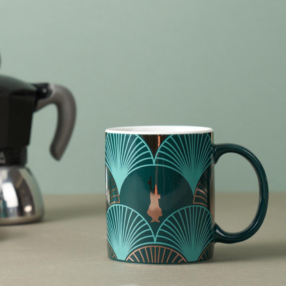 비알레띠 데코 글래머 머그 그린 330ml