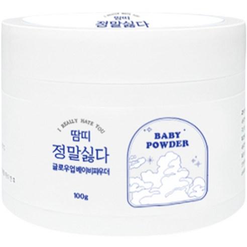 삼현제약 정말싫다땀띠 글로우업 베이비파우더, 100g, 1개 - 기저귀크림/파우더 | 쿠팡