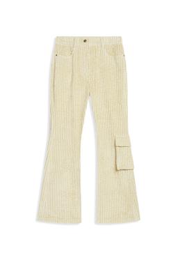 [12/9 DELIVERY] CORDUROY LOOSE BOOTCUT, CREAM