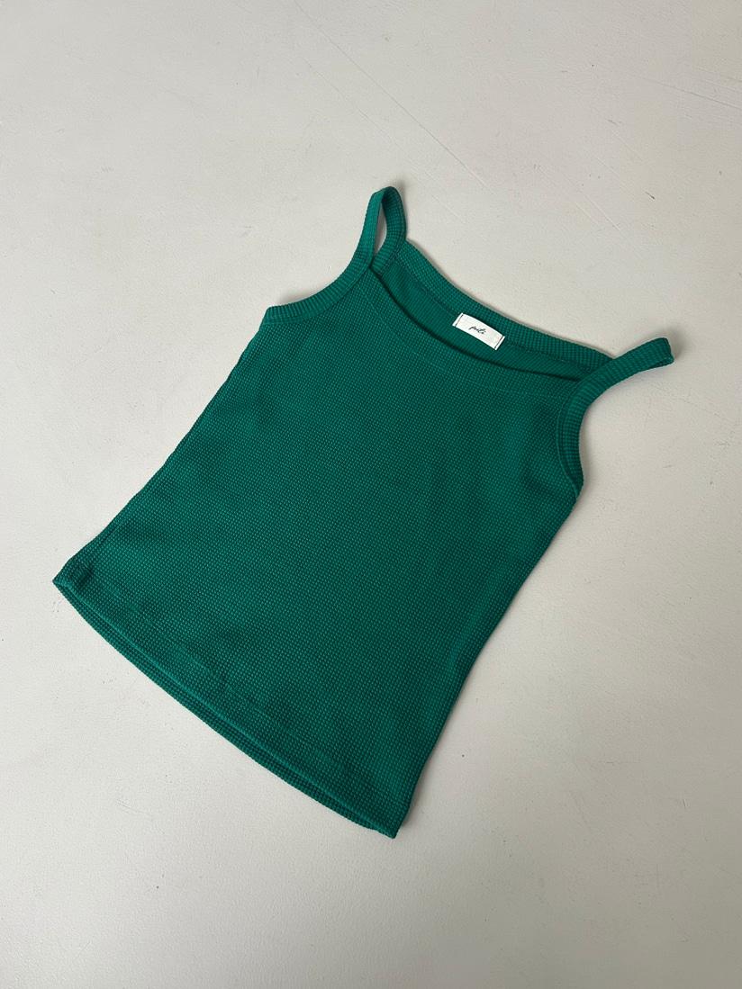 WAFFLE COTTON TOP