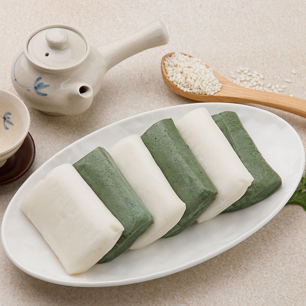 [시루조아]우리쌀 굳지않는 2종 절편 15개입 1,050g/갓뽑은 떡맛 담백 고소/개별포장