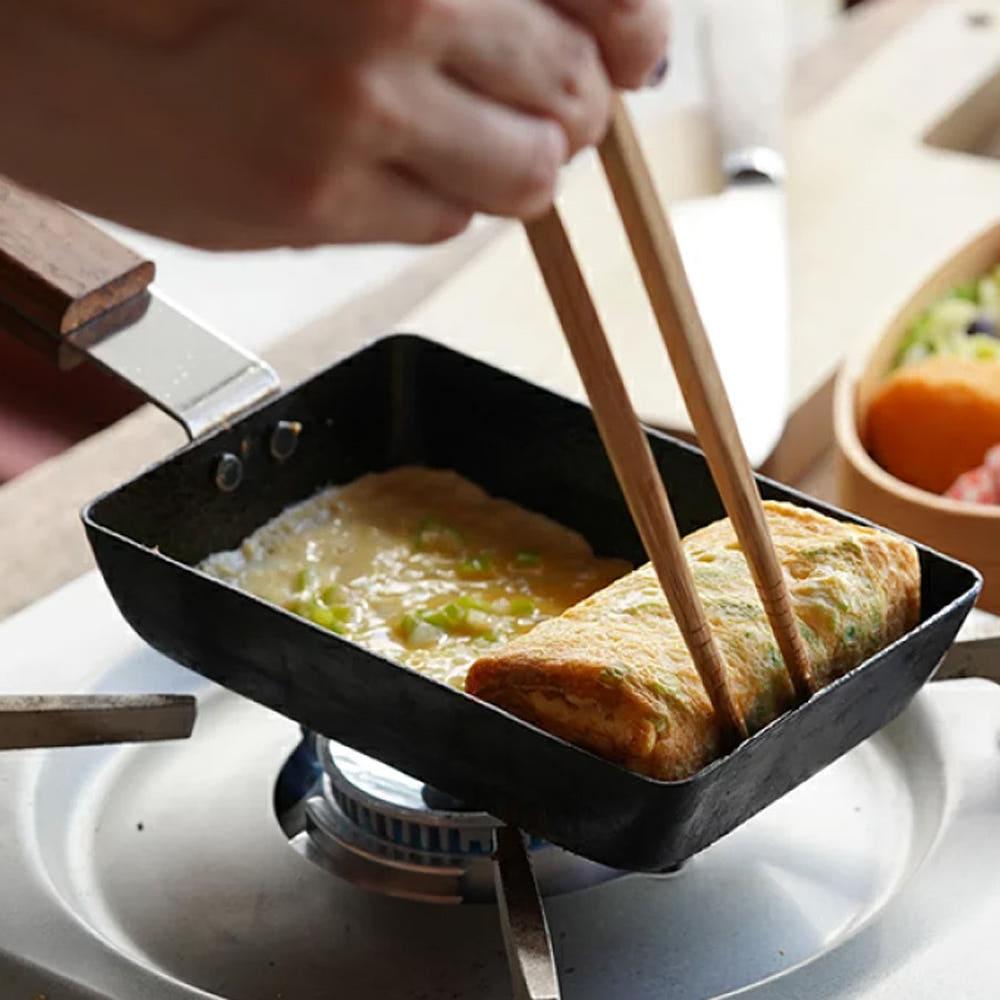 암바이 계란말이팬 주물 후라이팬 사각 스몰