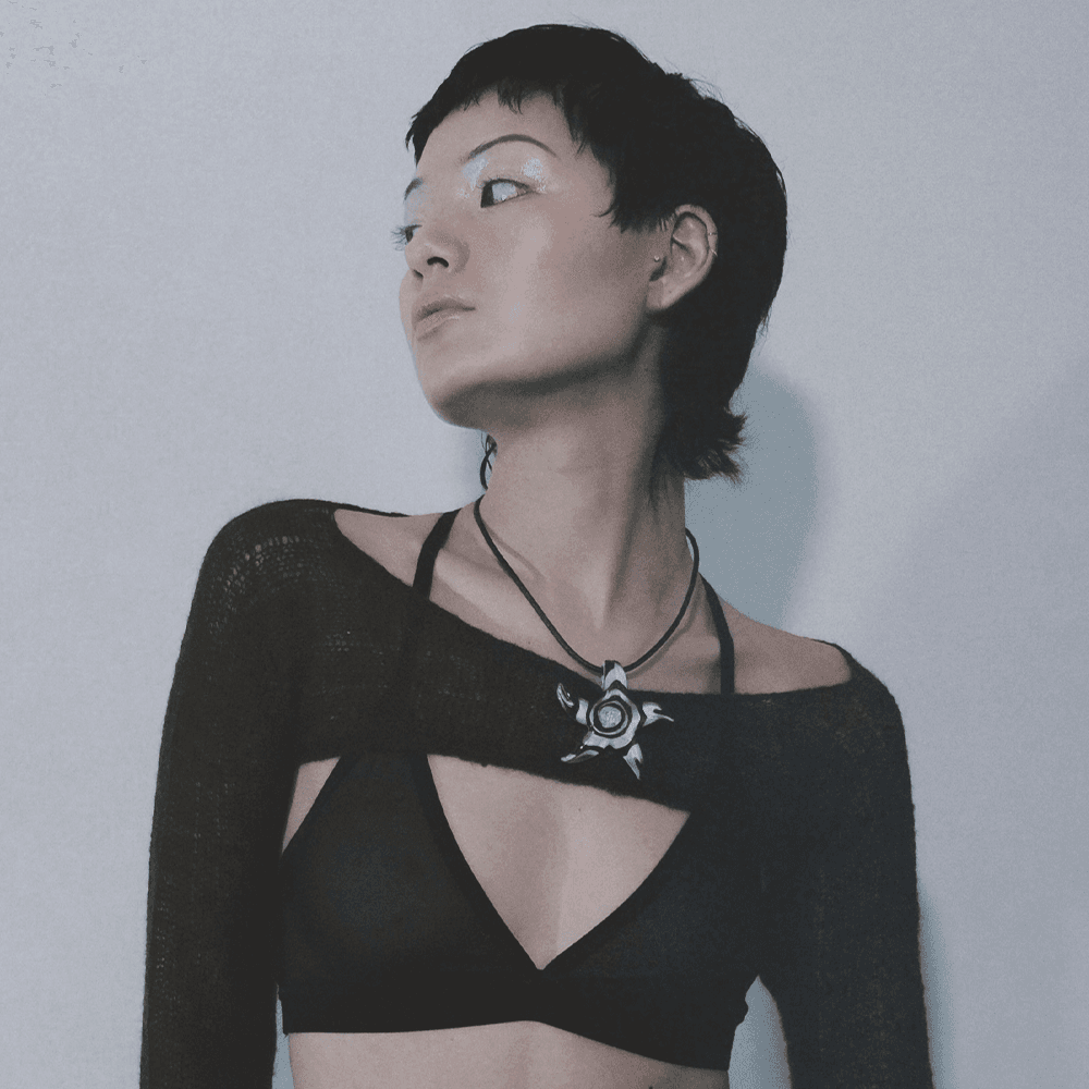 STAR NECKLACE / BLUE