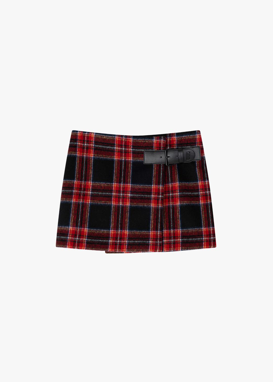 PEDER SKIRT [RED CHECK]