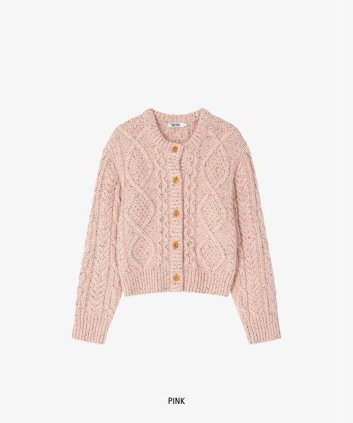 로멜 가디건_PINK
