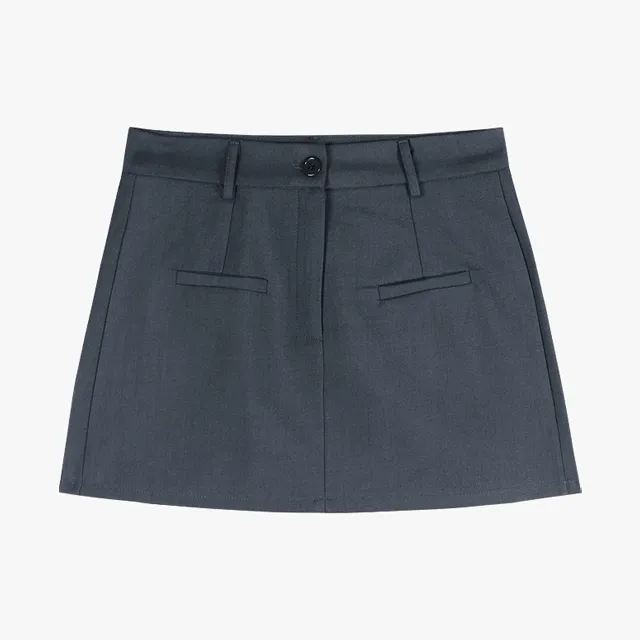 JAS337 속바지 심플 미니 스커트