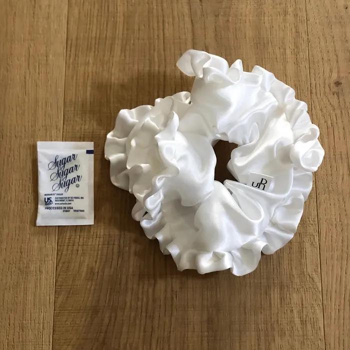 [3차 재입고] After Frill Scrunchie (White)