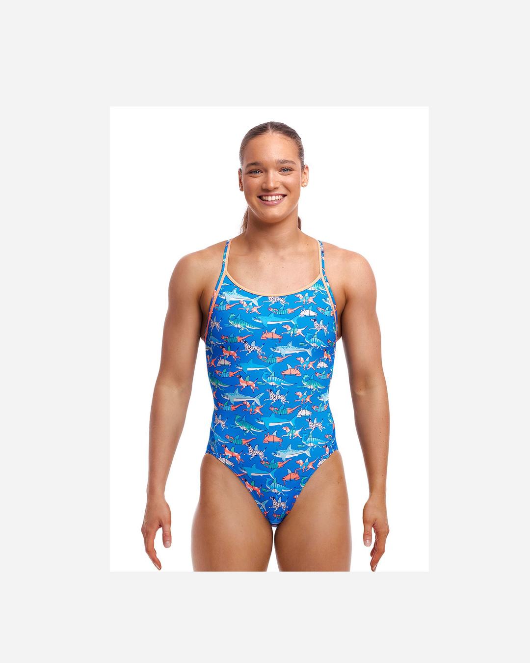 펑키타 코리아 Fin Swimming Eco  (FKS033L71891_FKS033G71891) 여성 실내 원피스 여자 수영복