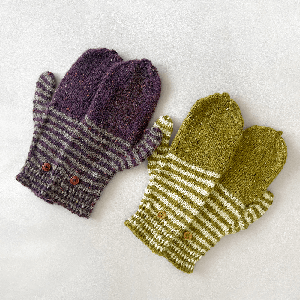 트위드 에코 투웨이 장갑