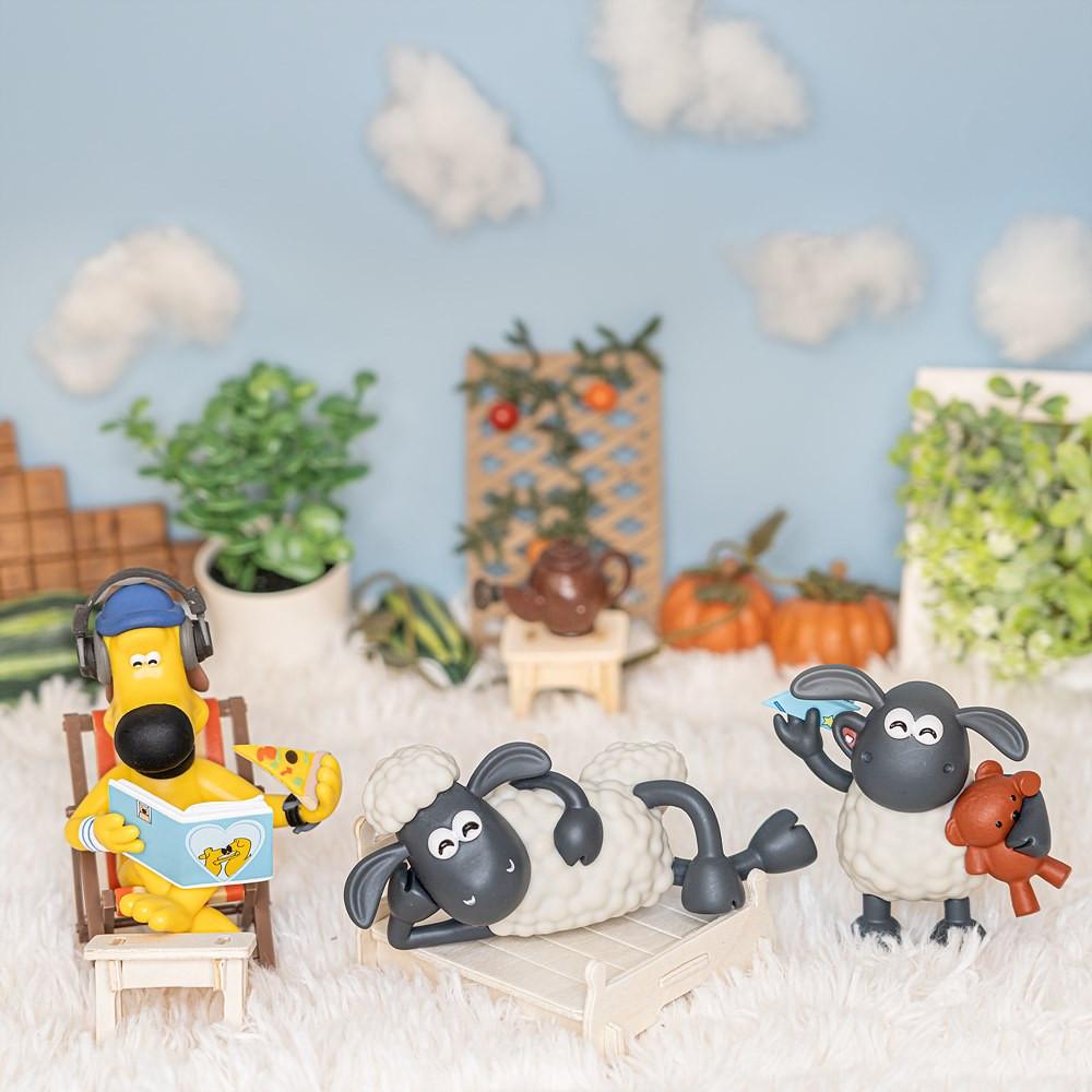 숀더쉽 Shaun the Sheep  - 숀, 티미, 비쳐 컬렉션 피규어