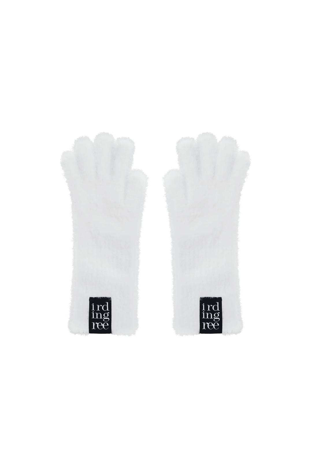 TMB Fur Gloves [ White ]