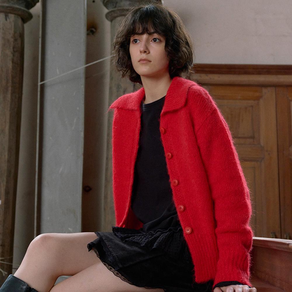 Hairy Alpaca Callar Knit Cardigan VC2499CD904M