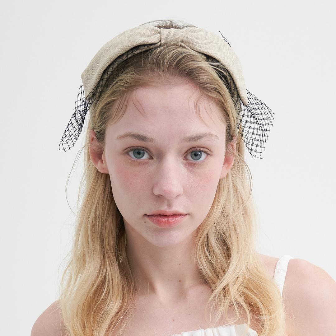 [serre-tête] Lace Petit Bunny – Beige