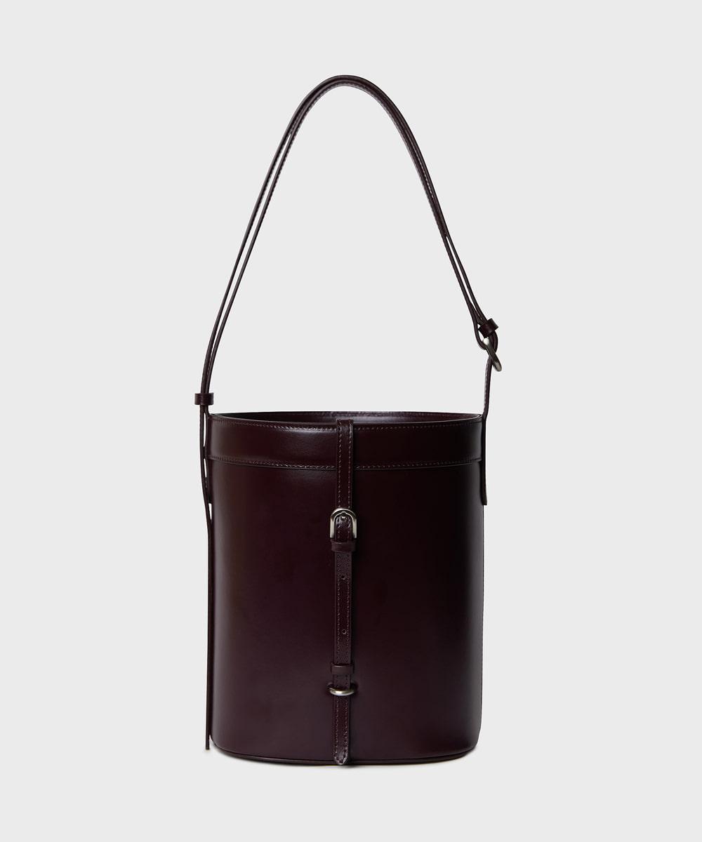 TRONCO BUCKET BAG BURGUNDY 트롱코 버킷백 버건디