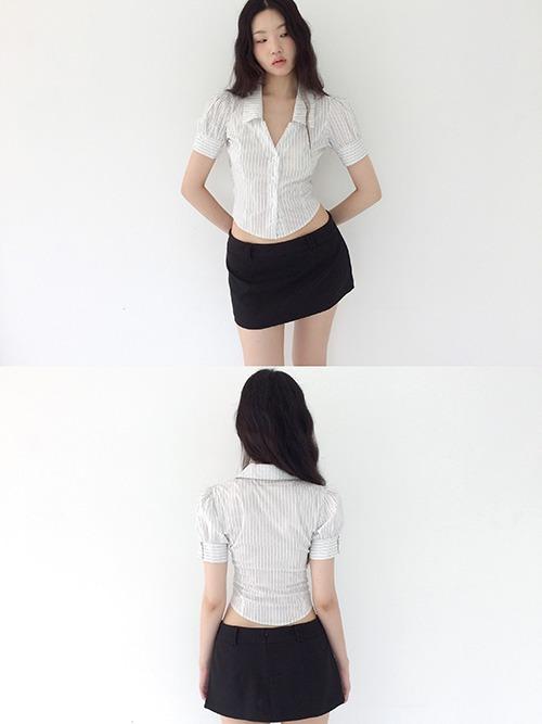 [CLaddA] lace princess shirt ver.2, cotton white
