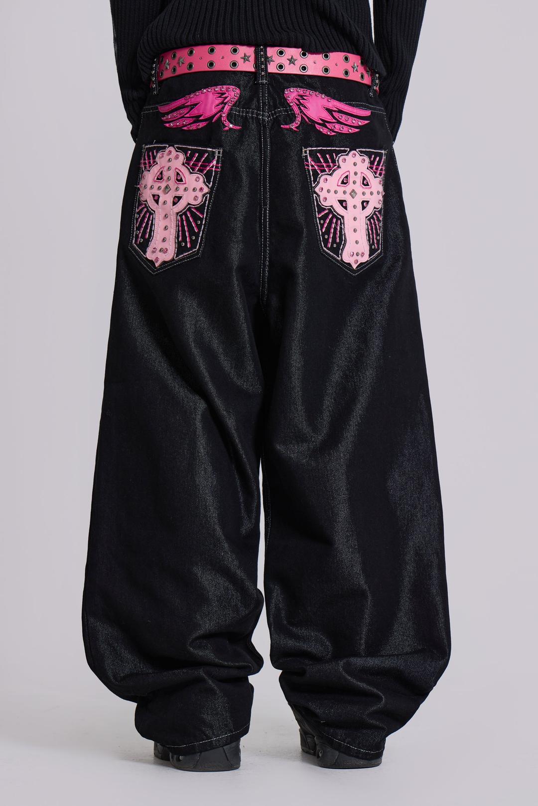 Sapphire XL Colossus Jeans - W30 / Black