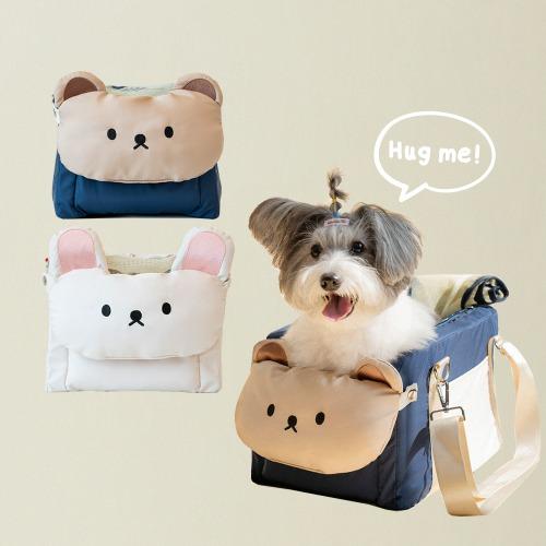 [런칭 40% 할인+펫티슈 증정]세븐펫 강아지 허그미 콘솔 카시트 반려동물 이동가방
