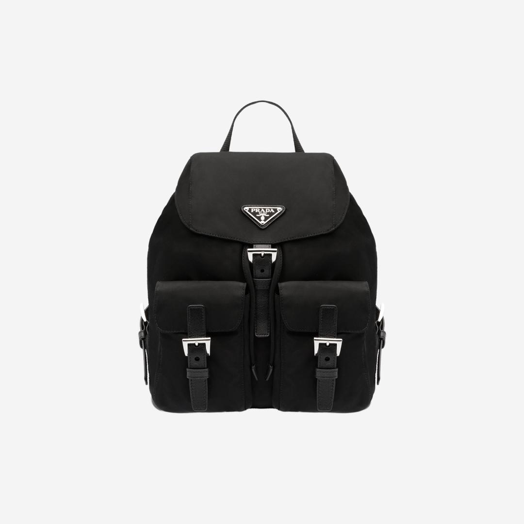 Prada Re-Nylon Small Backpack Black