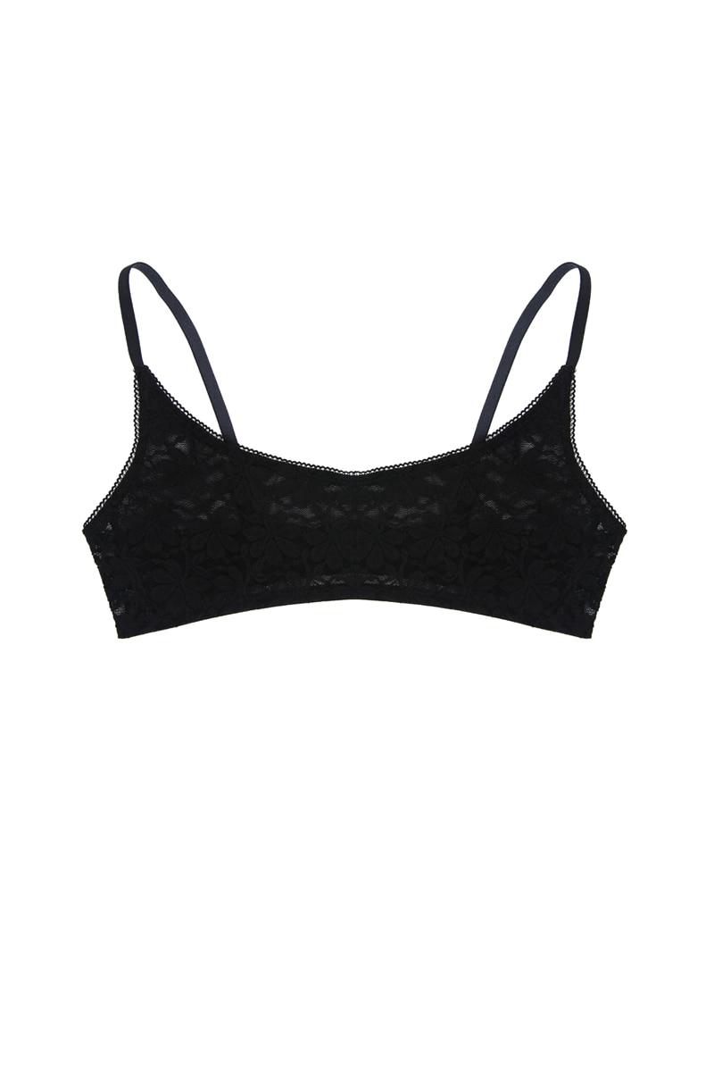 Camila Lace Bralette Noir (카밀라 레이스 브라렛 느와)