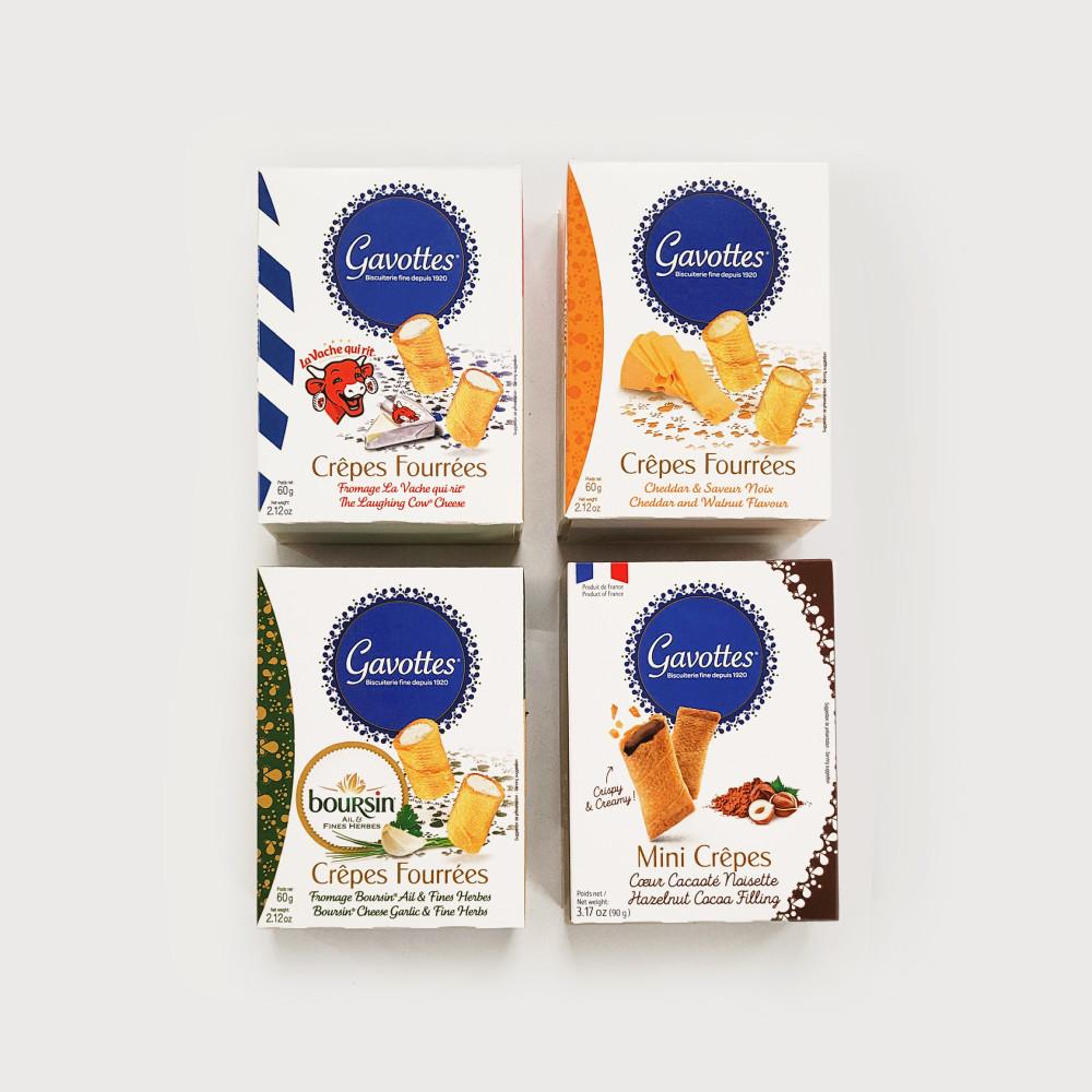 [Gavottes] 가보뜨 미니 크레페 60g 4종