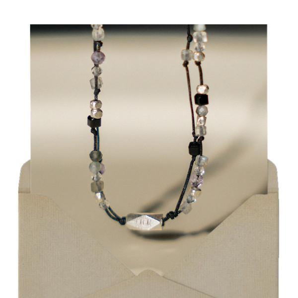 2月) 내 안의 평화, double line bracelet