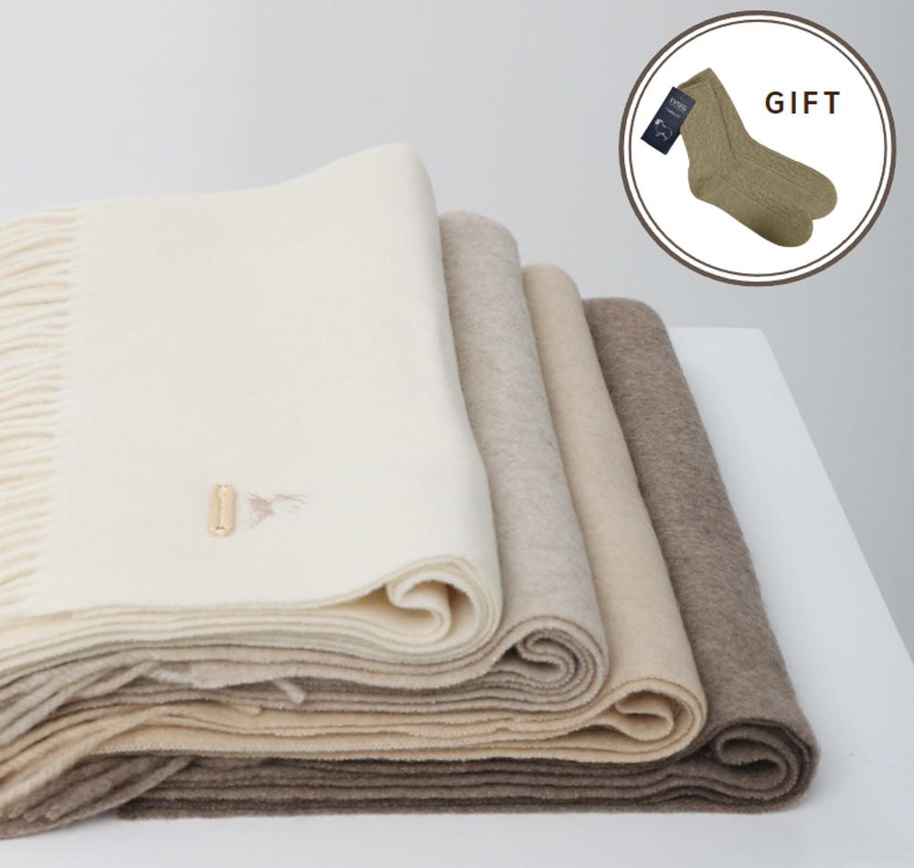 고비 오가닉 캐시미어 머플러 산양자수 길이 180 170 160cm