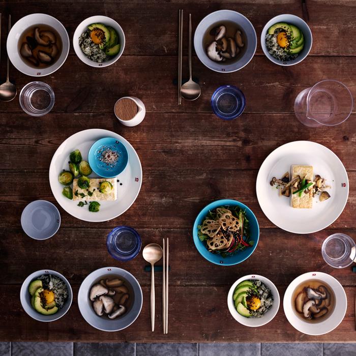 한식기 찬그릇 중 12cm 펄 그레이