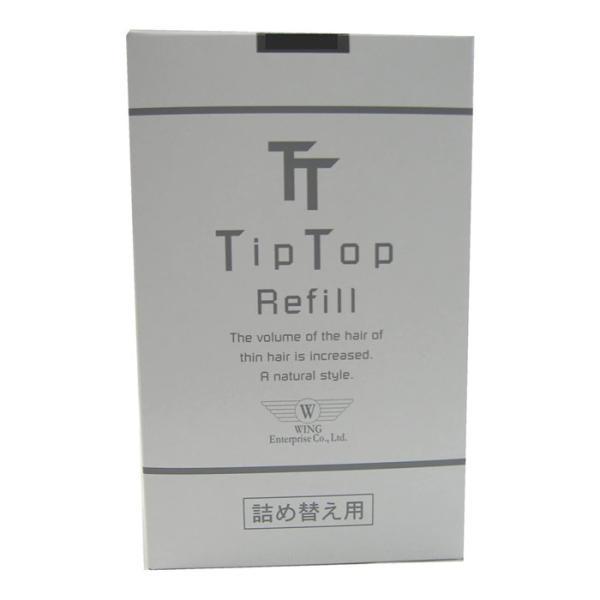 팁탑 리필 80g(20g x 4) 흑채 2컬러 내츄럴블랙 다크브라운