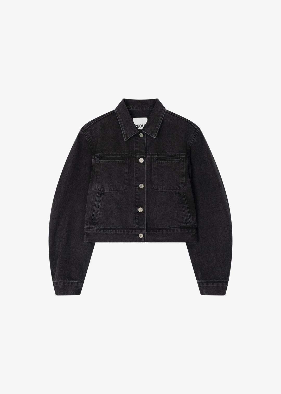 BEN DENIM JACKET [BLACK]