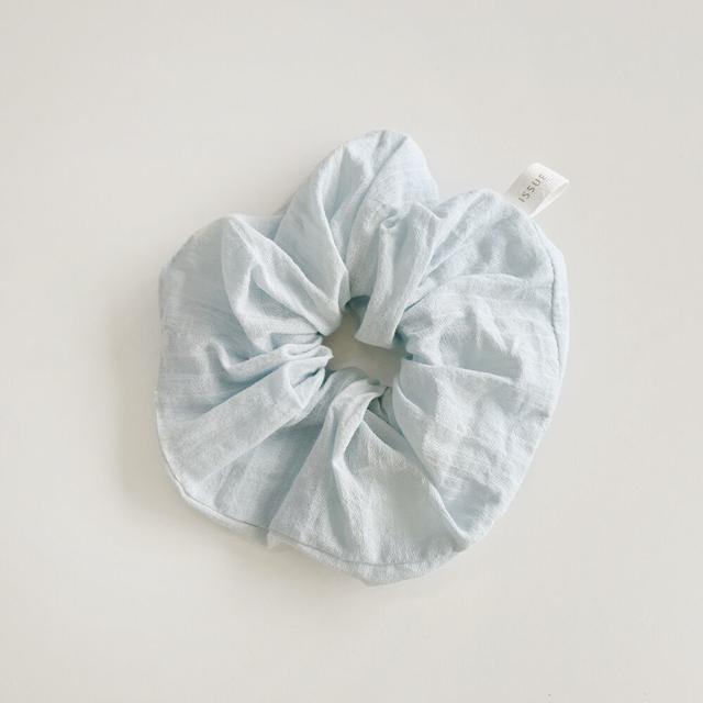 5.17 Sheer scrunchie (Blue)