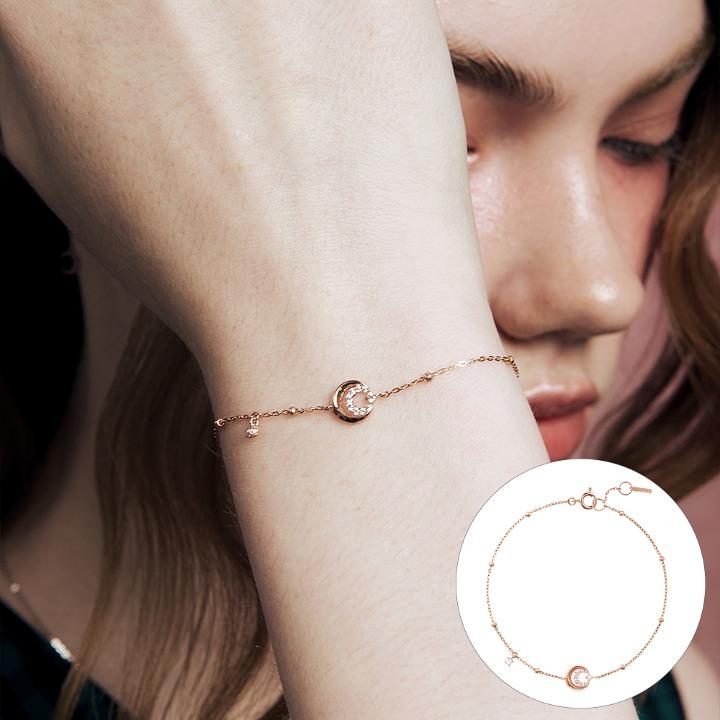 [로즈몽] 14K 셀레네 팔찌 RA24C67K