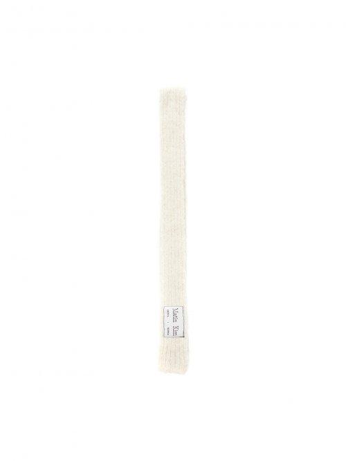 NEW COZY KNIT MUFFLER IN IVORY
