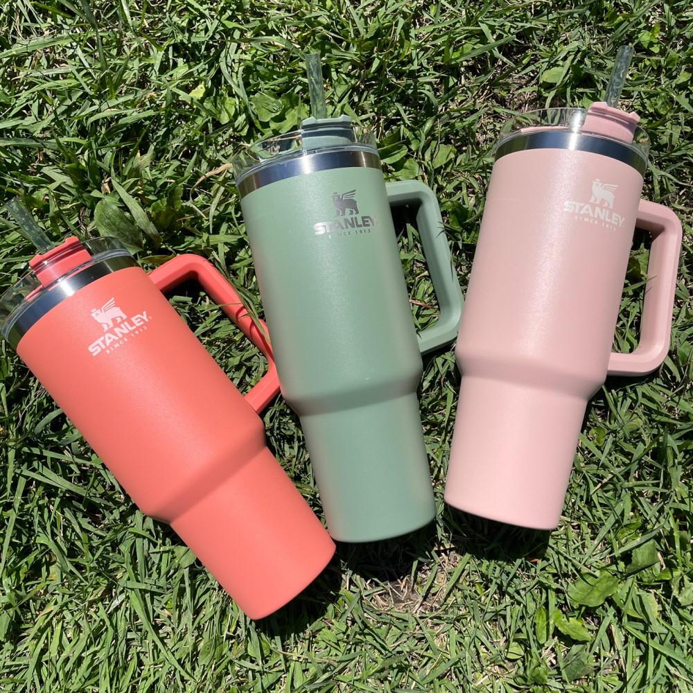 스탠리 1리터 대용량 빨대 손잡이 텀블러 벤티사이즈 스텐리 트렌타