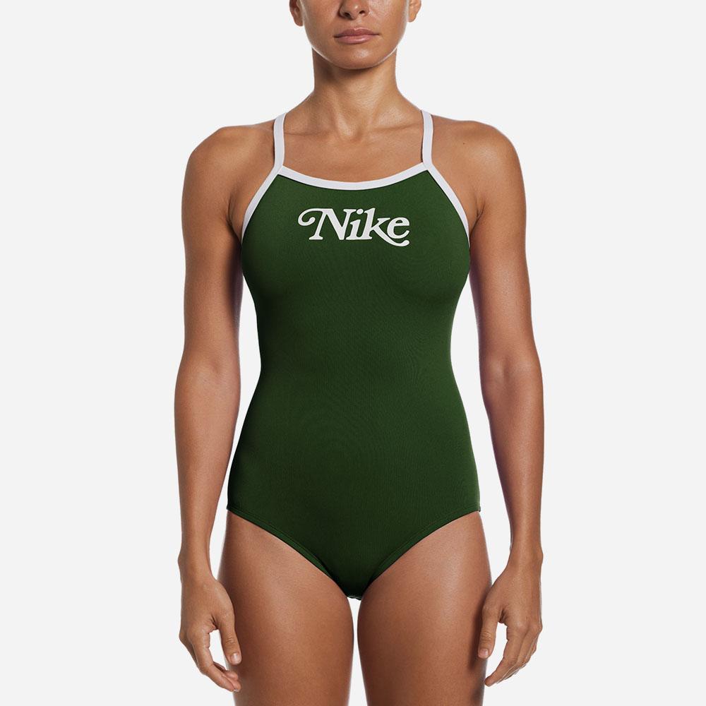 나이키스윔 헤리티지 레트로 로고그래픽 레이서백