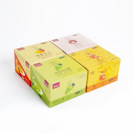 젤리블리 4종 꿀, 리치, 애플망고, 샤인머스켓 60g (20개입)