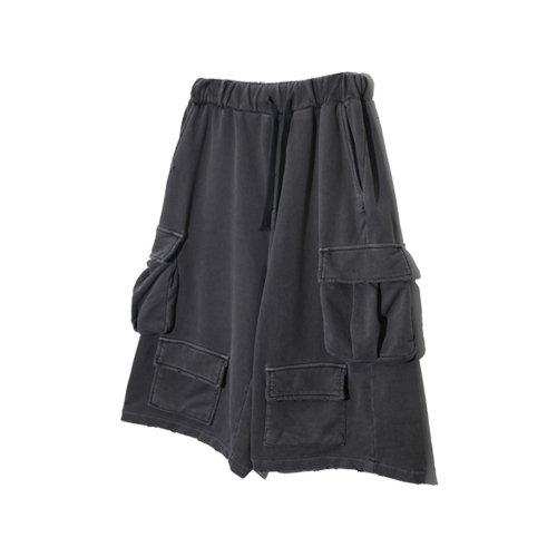 피그먼트 트윈 버뮤다 팬츠 차콜