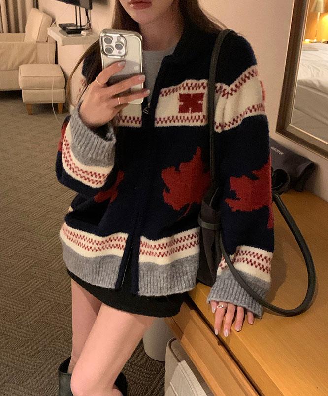 니어웨어 [⛄겨울신상] 홀튼 코위찬 니트집업 (2color)/투웨이집업/꽈배기집업/니트집업/겨울집업니트