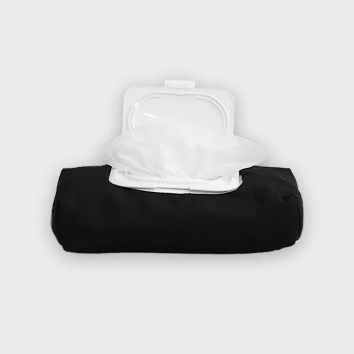 물티슈 커버 케이스 티슈커버 패브릭커버 - 18 블랙 솔리드