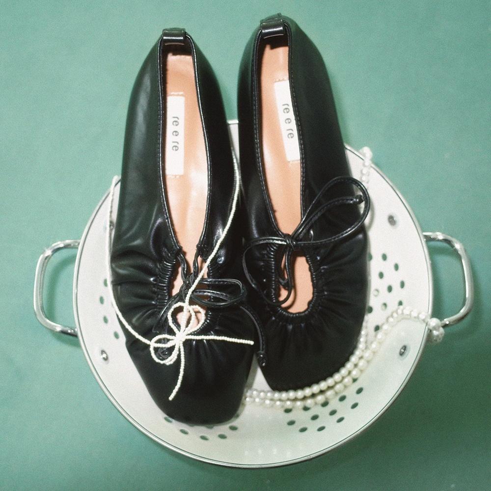 [29CM 단독] r106_히솝 리본 스트랩 플랫슈즈_3color