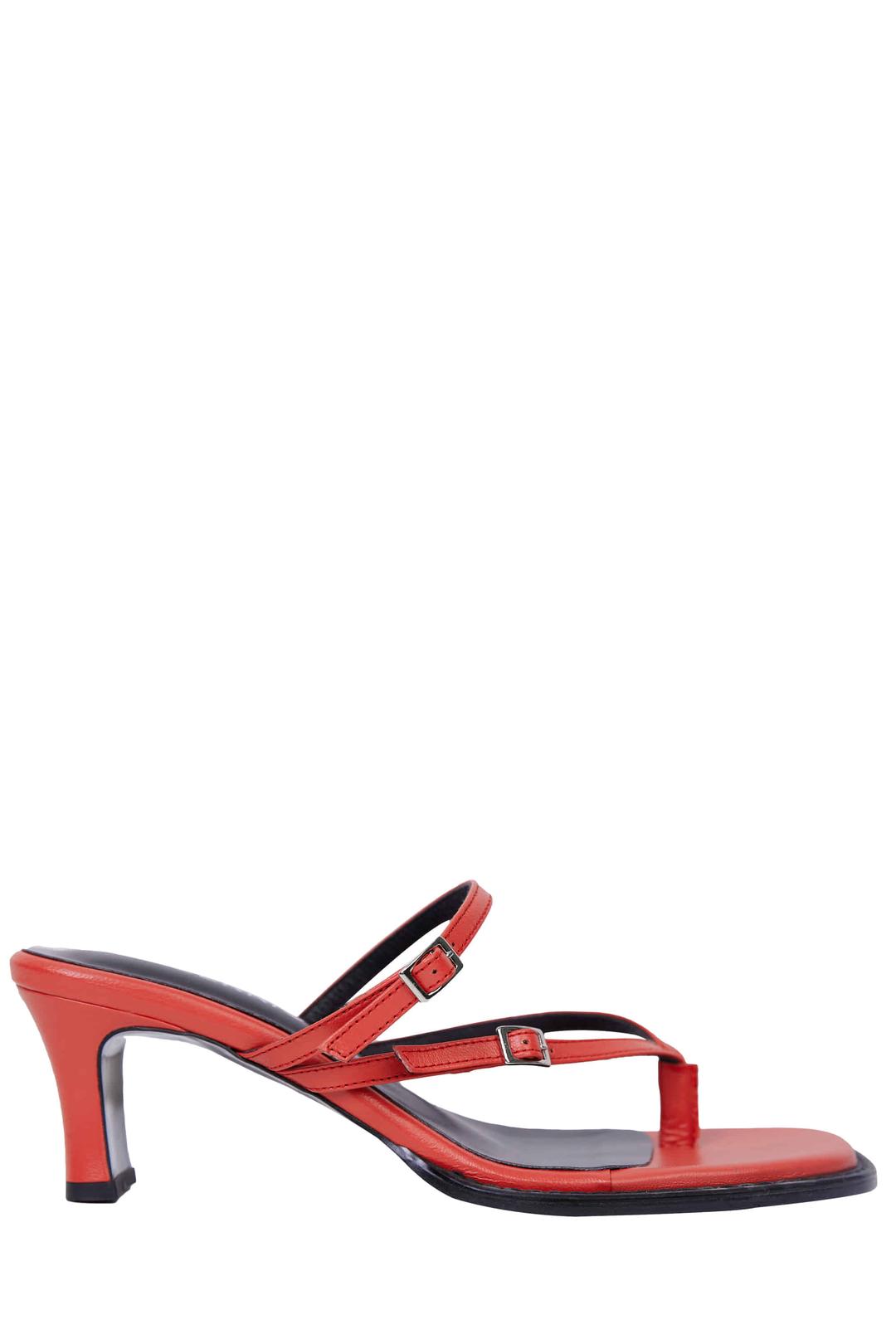 COVER STRAP SANDAL / RED