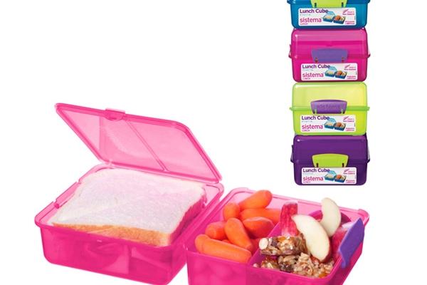 트렌드 2단 런치 큐브 도시락 소 1.4L