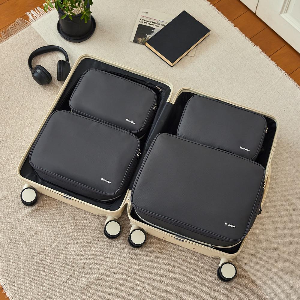 [브랜든][24인치]여행용  부피순삭 압축 파우치 2세대 S+S+M+L