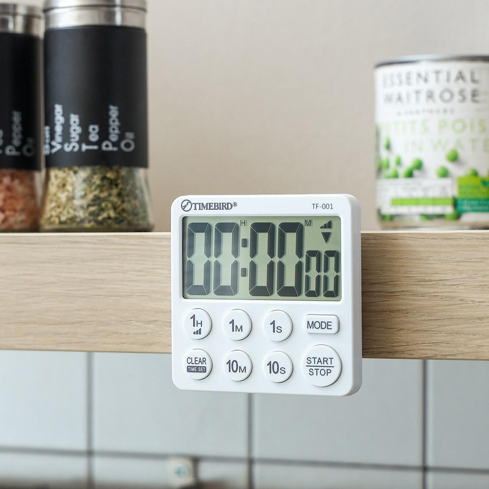 " 요리 도우미 " 타임버드 마그넷 디지털 간편세팅 쿠킹 타이머 TF-001